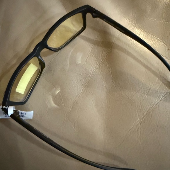 Blue light Gaming Eyewear Black and Yellow Glasses - Picture 3 of 4